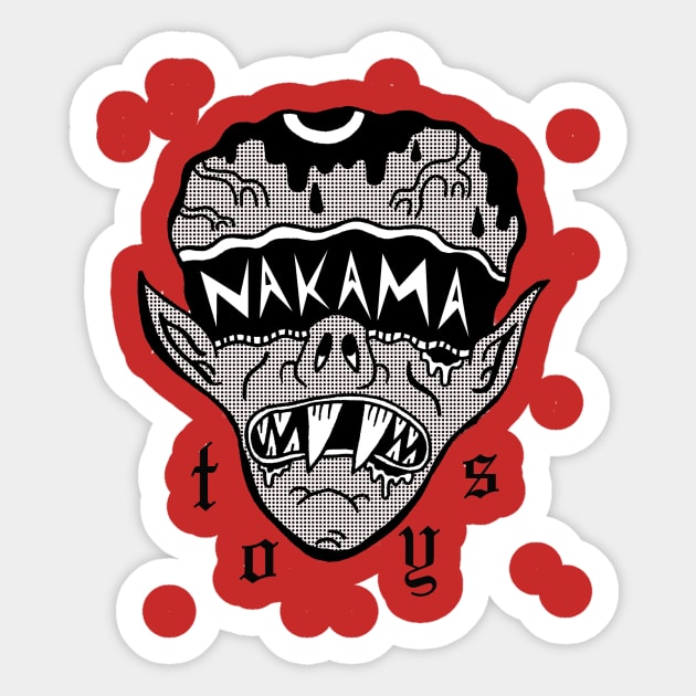 Nakama Toys Space Demon Sticker by NakamaToys